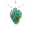 Emerald Gemstone Carving Loose Beads 47.80cts