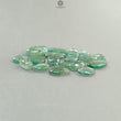 Emerald Gemstone Cabochon: Natural Untreated Unheated Emerald Fancy Shape 16pcs, 19pcs Lot for Jewelry May Birthstone