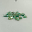 Emerald Gemstone Cabochon: Natural Untreated Unheated Emerald Fancy Shape 16pcs, 19pcs Lot for Jewelry May Birthstone