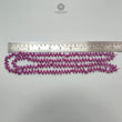 Ruby Beads Necklace : 345.40cts Natural Untreated Ruby Gemstone Plain 925 Sterling Silver Oval Shape 19" - 21" Necklace