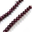 Ruby Gemstone Rondelle Necklace : 1685.00cts Natural Untreated Red Ruby Plain Necklace 15mm - 20mm 20"