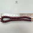 Ruby Gemstone Rondelle Necklace : 1685.00cts Natural Untreated Red Ruby Plain Necklace 15mm - 20mm 20"