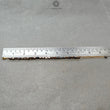 Sapphire Gemstone Beads Bracelet : 8.94gms Natural Untreated Golden Chocolate Sapphire Cushion Beaded Bracelet 9.5"