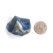 Record Keeper Blue SAPPHIRE Gemstone Crystal : 237.70cts Natural Unheated Triangle Formative Sapphire Rough Specimen 38*45mm