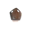 Golden Brown Chocolate SAPPHIRE Gemstone WAND : 134.70cts Natural Untreated Sapphire Specimen 6Ray Rough Wand 29.5*27mm