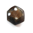 Golden Brown Chocolate SAPPHIRE Gemstone WAND : 175.50cts Natural Untreated Sapphire Specimen 6Ray Star Rough Wand 30*26mm