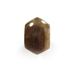Golden Brown Chocolate SAPPHIRE Gemstone WAND : 239.30cts Natural Untreated Sapphire Specimen 6Ray Star Rough Wand 33*22.5mm