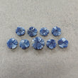 Rosemary Sheen Pink Blue SAPPHIRE Carving : Natural Untreated Sapphire Gemstone Hand Carved Flower 6pcs , 9pcs Lots