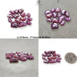 RUBY Gemstone Step Cut : Natural Untreated Unheated Raspberry Pink Sheen Ruby Uneven Shape 11mm-15mm Lots