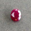 Ruby Gemstone Normal Cut : 5.90cts Natural Untreated Unheated Red Ruby Oval Shape 12*10mm 1pcs