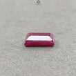 Ruby Gemstone Step Cut : 5.40cts Natural Untreated Unheated Red Ruby Baguette Shape 12*8mm 1pc