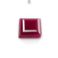 Ruby Gemstone Step Cut : 8.10cts Natural Untreated Unheated Red Ruby Trapezium Shape 12*4mm 1pc