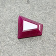 Ruby Gemstone Step Cut : 8.40cts Natural Untreated Unheated Red Ruby Trapezium Shape 15*4mm 1pc