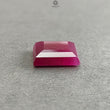 Ruby Gemstone Step Cut : 9.20cts Natural Untreated Unheated Red Ruby Square Shape 13*4mm 1pc