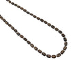 Golden Brown CHOCOLATE Sapphire Gemstone NECKLACE : 94.15cts Natural Untreated Cushion Shape Sapphire With 925 Sterling Silver 7*5mm 18"