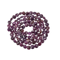 RUBY Gemstone Rose Cut Loose Beads : 114.50cts Natural Untreated Unheated Ruby Round Shape Faceted Beads 6mm 22.50
