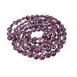 RUBY Gemstone Rose Cut Loose Beads : 114.50cts Natural Untreated Unheated Ruby Round Shape Faceted Beads 6mm 22.50"