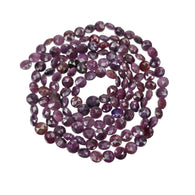 RUBY Gemstone Rose Cut Loose Beads : 168.55cts Natural Untreated Unheated Ruby Round Shape Faceted Beads 6mm 30.75