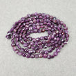 RUBY Gemstone Rose Cut Loose Beads : 187.75cts Natural Untreated Unheated Ruby Round Shape Faceted Beads 6mm - 7mm 35.25"