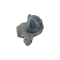 BLUE SAPPHIRE Gemstone Crystal : 240.40cts Natural Unheated Sapphire Corundum Rough Specimen 47*38mm