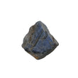 रिकॉर्ड कीपर नीला नीलम रत्न क्रिस्टल: 362.25cts प्राकृतिक बिना गर्म किया हुआ त्रिभुज फॉर्मेटिव नीलम रफ नमूना 40*40mm