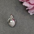 CUBIC ZIRCONIA With 925 Sterling Silver Pendant : 5.00gms(Approx) Fashion Medium Bullet Pendant 1" Gift For Her