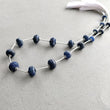 BLUE SAPPHIRE Gemstone Carving Loose Beads: 151.00cts Natural Untreated Sapphire Round Shape Hand Carved Melon Beads 8mm - 12mm For Necklace