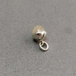 925 Sterling Silver Golden Rutile Pendant : Fashion Regular Size Bullet Pendant With Normal Loop Gift For Her