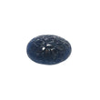 BLUE SAPPHIRE Gemstone Carving : 49.20cts Natural Untreated Unheated Sapphire Hand Carved Oval Shape 26*18mm