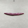 RUBY Gemstone Carving : 35.60cts Natural Untreated Unheated Red Ruby Floral Hand Carved Peacock 64*14mm