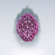 RUBY Gemstone Carving : 38.12cts Natural Untreated Unheated Red Ruby Hand Carved Uneven Shape 35*26mm