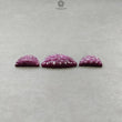 RUBY Gemstone Carving : 56.20cts Natural Untreated Unheated Red Ruby Hand Carved Uneven Shape 17*16mm - 23*19mm 3pcs