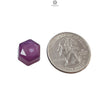 Purple RUBY Gemstone Normal Cut : 14.50cts Natural Untreated Unheated Ruby Hexagon Shape 13*12mm