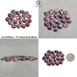 Ruby & Blue Yellow Sapphire Gemstone Rose Cut : Natural Untreated Unheated Sapphire Multi Color Egg Shape Lots
