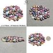 Multi Sapphire Gemstone Rose Cut : Natural Untreated Unheated Sapphire Multi Color Egg Shape Lot