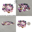 Multi Sapphire Gemstone Rose Cut : Natural Untreated Unheated Sapphire Multi Color Egg Shape Lot