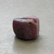 Record Keeper Ruby Gemstone Crystal : 126.20cts Natural Untreated Unheated Red Ruby Triangle Formative Specimen 25*23mm