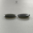 Labradorite Gemstone Fancy Faceted Cut: Natural Untreated Blue Labradorite Pear And Oval Shapes Pair For Jewelry