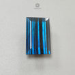 Rainbow Flashing Labradorite Gemstone Fancy Cut : Natural Untreated Unheated Blue Labradorite Both Side Faceted Baguette Shape 1pc