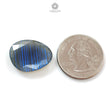 Rainbow Flashing Labradorite Fancy Cut: 12.20cts Natural Untreated Unheated Blue Labradorite Uneven Shape 1pc For Jewelry 22*17mm