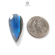 Rainbow Flashing Labradorite Fancy Cut: 13.30cts Natural Untreated Unheated Blue Labradorite Pear Shape 1pc For Jewelry 31*15mm