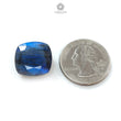 Labradorite Cabochon Fancy Cut : 15.10cts Natural Untreated Unheated Blue Labradorite Cushion Shape 1pc For Jewelry 17mm