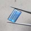 Labradorite Cabochon Fancy Cut : 16.90cts Natural Untreated Unheated Blue Labradorite  Baguette Shape 1pc For Jewelry 24*14mm