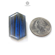 Labradorite Cabochon Fancy Cut : 29.10cts Natural Untreated Unheated Blue Labradorite Hexagon Shape 1pc For Jewelry 35*19mm