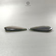 Labradorite Cabochon Fancy Cut: 70.00cts Natural Untreated Unheated Blue Labradorite Pear Shape 44*33mm Pair For Jewelry