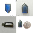 Labradorite Gemstone Fancy Faceted Cut: Natural Untreated Blue Fire Labradorite Fancy Shape 1pc for Jewelry February Birthstone