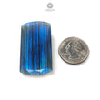 Labradorite Cabochon Fancy Cut: 78.20cts Natural Untreated Unheated Blue Labradorite Baguette Shape 1pc For Jewelry 46*24mm