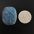 Labradorite Gemstone Carving : Natural Untreated Unheated Labradorite Hand Carved Scarabs 1 pcs Set