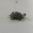 Blue Labradorite Gemstone Carving: Natural Untreated Unheated Labradorite Hand Carved Tortoise, Frog 1pc For Jewelry