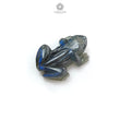 Blue Labradorite Gemstone Hand Carved Frog